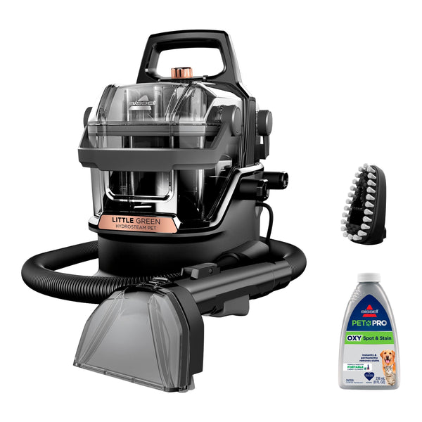 Bissell Little Green HydroSteam Pet Portable Corded Deep Cleaner F9