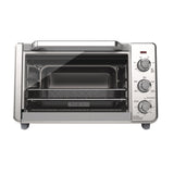 Black & Decker Crisp 'N bake 6-Slice Air Fryer Toaster Oven, Stainless Steel, 5 Cooking Functions