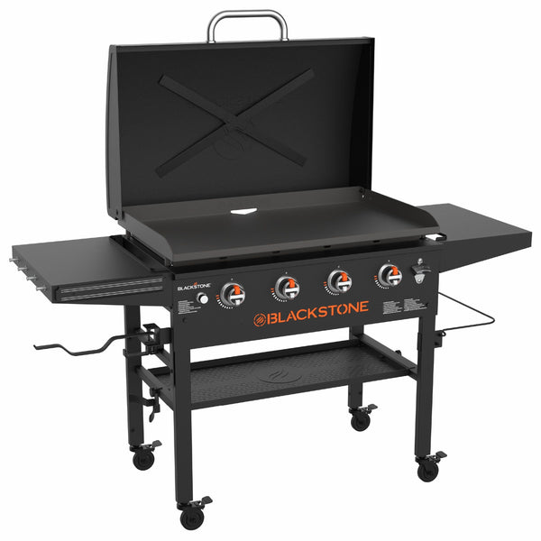 Blackstone 4-Burner LP Gas Portable Griddle with Lid, 36-in D0