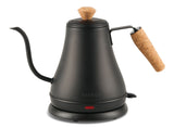 Bodum Electric Cordless Gooseneck Water Kettle with Auto Shut Off, Black, 0.8-L