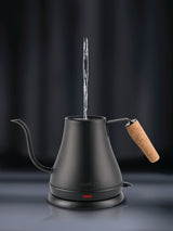 Bodum Electric Cordless Gooseneck Water Kettle with Auto Shut Off, Black, 0.8-L