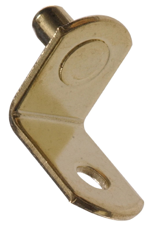 Brass Shelf Pin Metric, 1/4-in, 4-pk W2