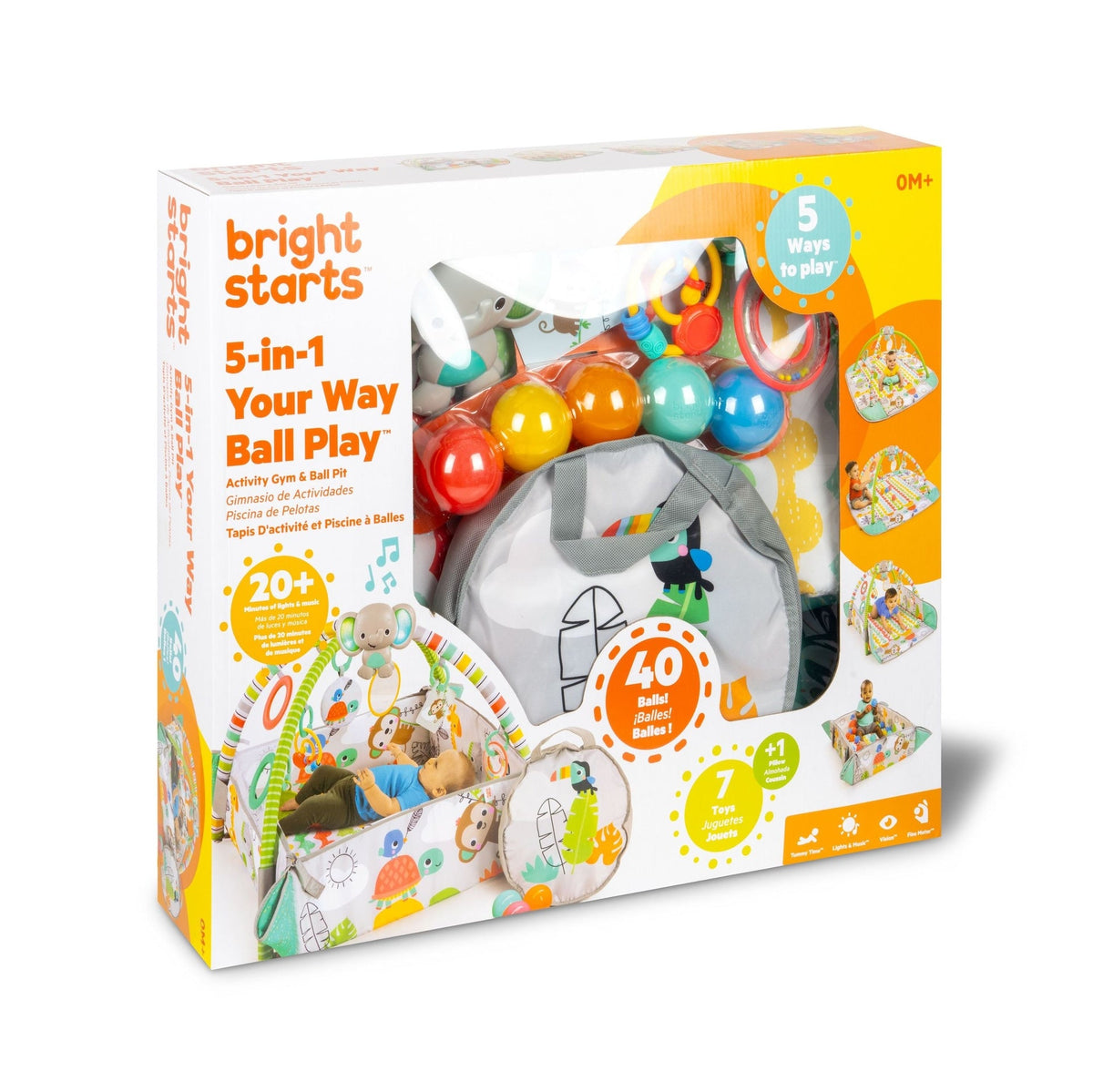 Bright Starts 5-in-1 Your Way Ball Play Gym