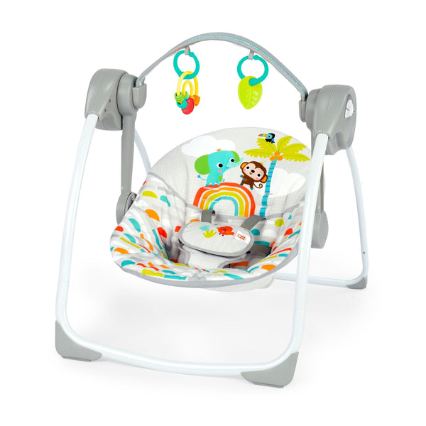 Bright Starts Playful Paradise Portable Swing D5