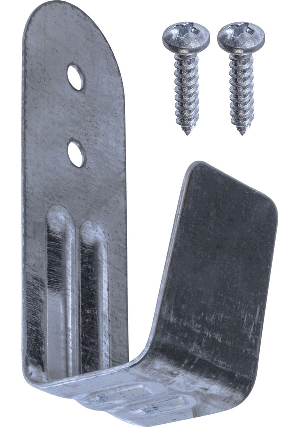 Buildex Square Hooks, Carbon-Steel and Zinc-Plated, 55-lb Capacity, 5-pk O8