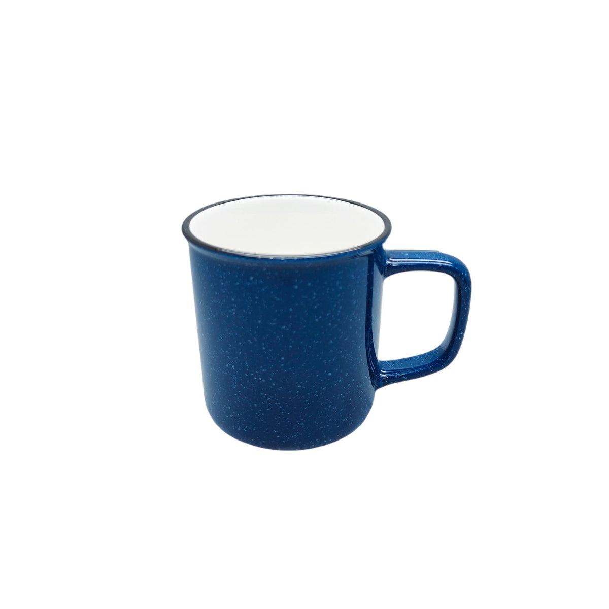 CANVAS Durable Stoneware Camp Style Mug, Red, 14-oz