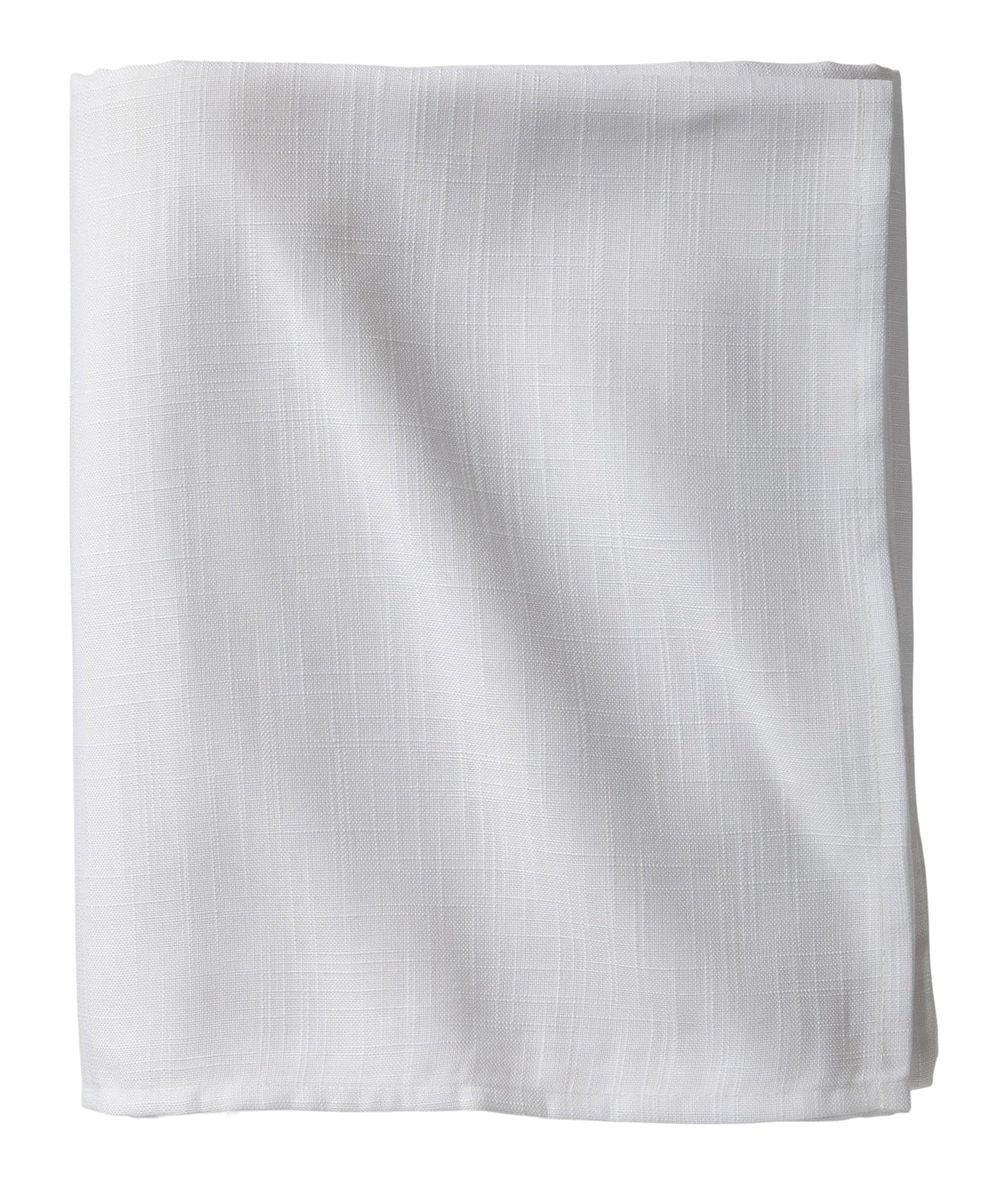 CANVAS Essential Oatmeal Table Cloth, White, 60-in Width