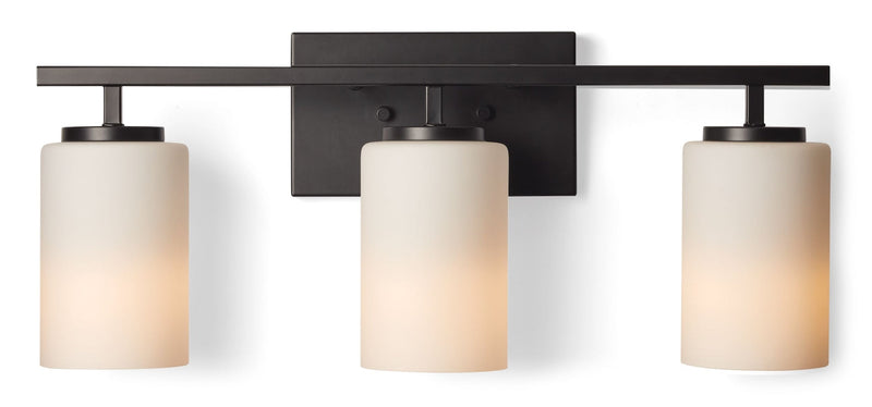 CANVAS Northfield 3-Light Vanity Light Fixture, Matte Black Y7