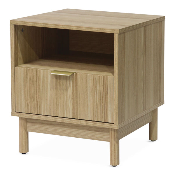Canvas Winkler Side Table, Oak D8