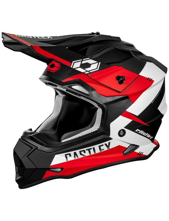 CASTLE X Youth Mode Flow MX Helmet, Matte Red I0