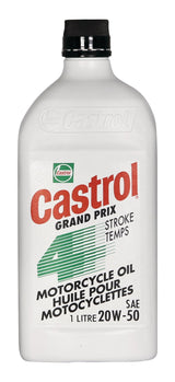 Castrol Go! 4-Stroke 4T Motorcycle Oil 20W50, 946-mL