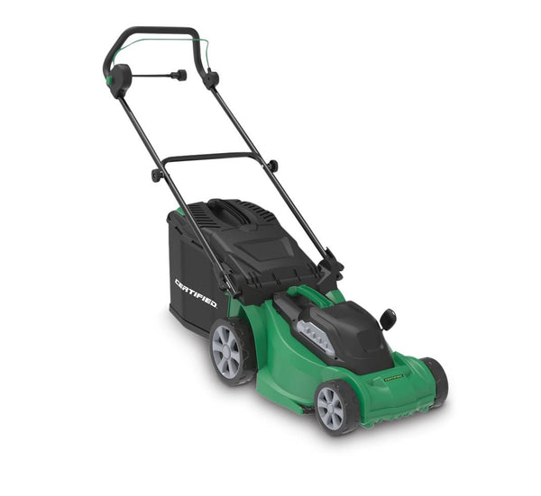 Certified 10A Electric Push Lawn Mower, 14-in Deck D4