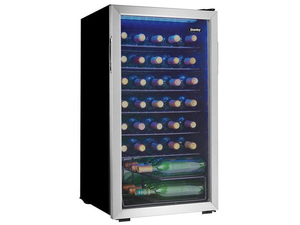 Danby 36 Bottle Free-Standing Wine Cooler in Stainless Steel (DWC036A1BSSDB-6) O2