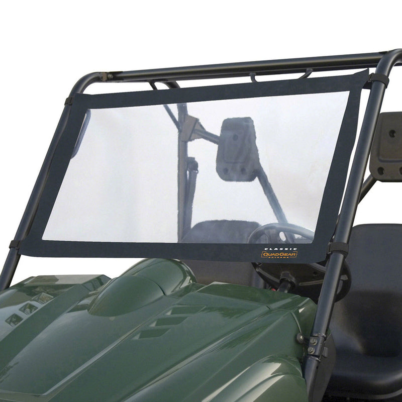 Classic Accessories 78627 QuadGear UTV Windshield for Kawasaki Mule 2500/3000 & Polaris Ranger, Black B7