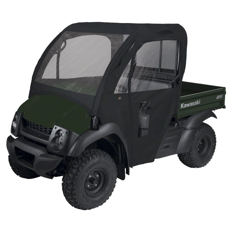 Classic Accessories QuadGear UTV Cab Enclosure, Fits Kawasaki Mule 600 & 610, Black A2