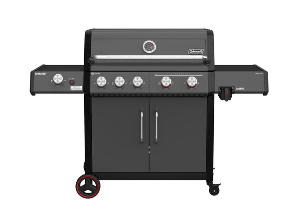 Coleman Revolution II 5-Burner Grill and Griddle Combo LP Gas BBQ Z4