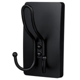 Command 10-lb X-Large Matte Black Damage Free Triple Hook