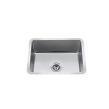 CraftX 23-in Type 304 Stainless Steel UnderMount R20 Sink