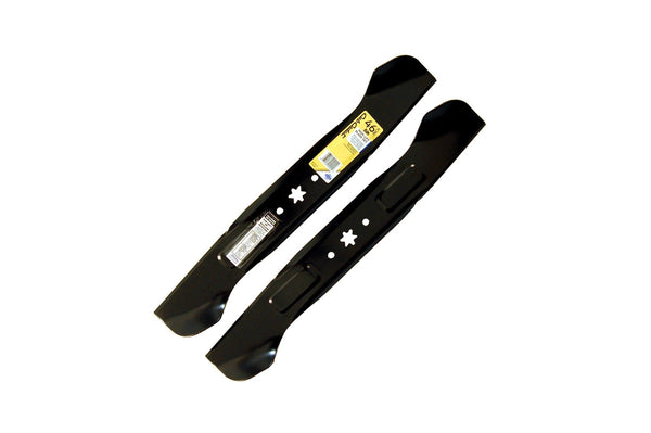 Cub Cadet NX-15 Riding Mower 2-in-1 High-Lift Blade Set, Fits 2015 & After Models, Black, 46-in, 2-pk G3