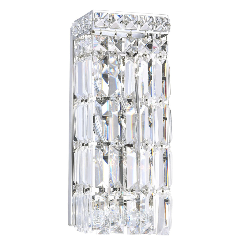 CWI Lighting Colosseum Bathroom Sconce, Chrome X9