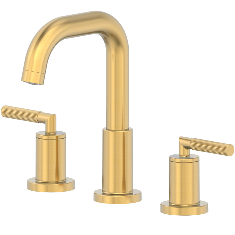 Danze Dorian 2-Handle Widespread 8-in Centreset Lavatory/Bathroom Sink Faucet, Brushed Gold A3