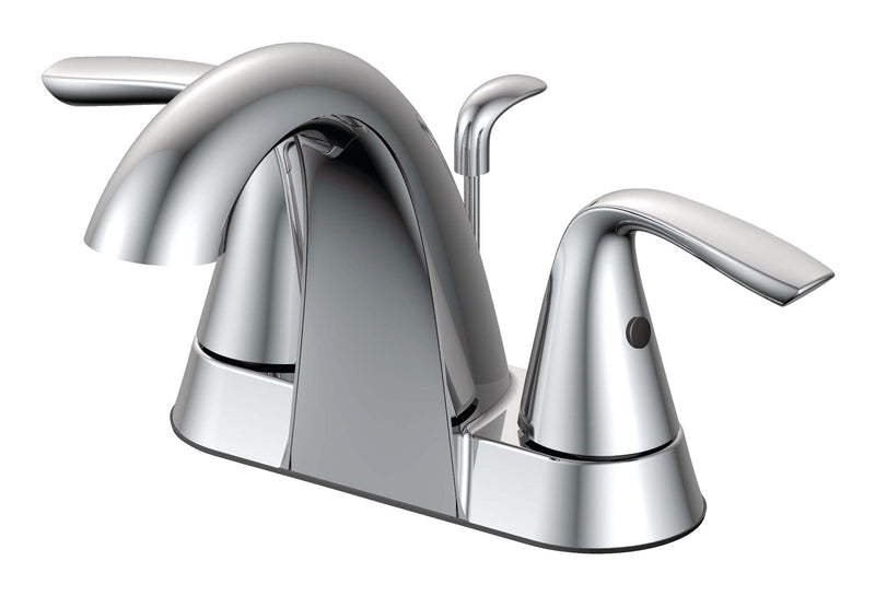 Danze Gallant Double Handle 4-in Centreset Bathroom Sink Faucet with Pop-up Drain, Chrome D0