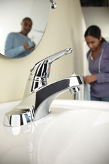 Danze Renovate Single Handle Bathroom Sink Faucet, 4-in Centerset, Chrome