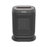 DeLonghi HFX42T15GI Oscillating Compact Ceramic Space Heater, 1500W, Grey