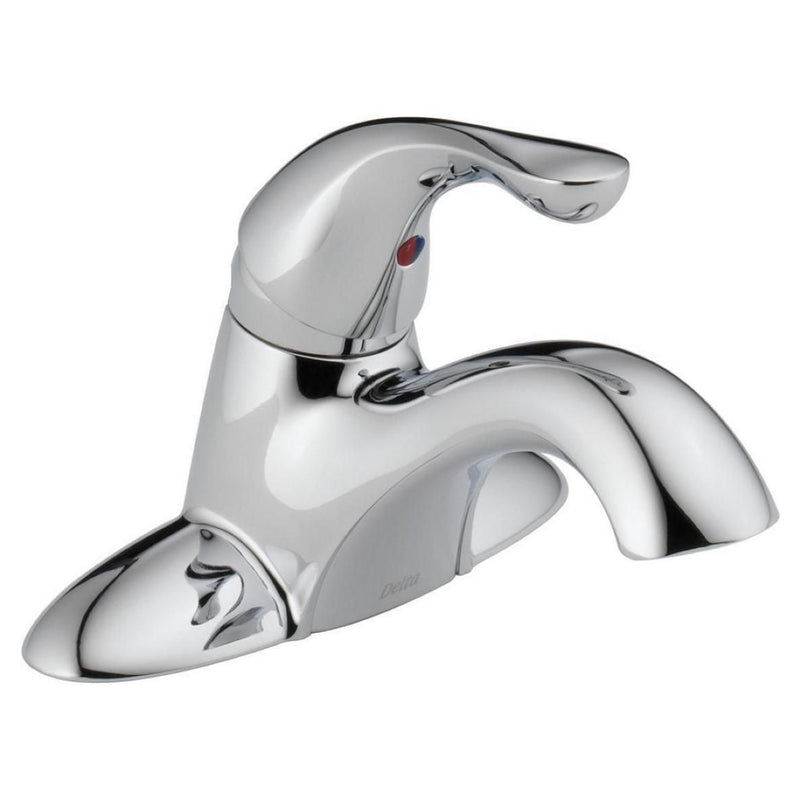 Delta 1-Handle Centerset Lavatory Faucet with Pop-up, Chrome N4