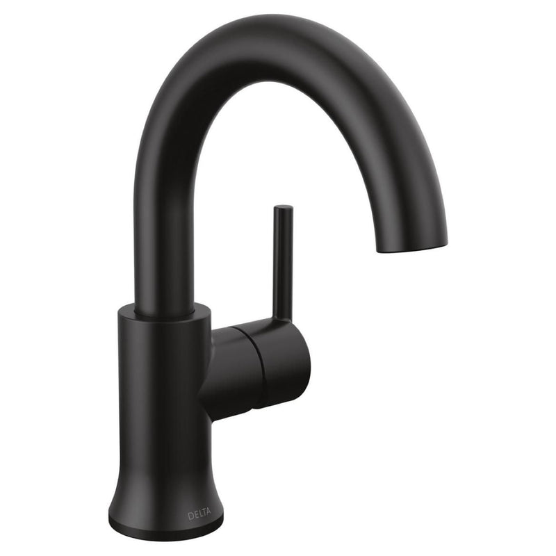 Delta 1-Handle Lavatory Faucet with Diamond Seal Technology, Matte Black O3
