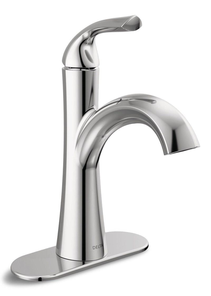 Delta Eldren Single Handle Lavatory Faucet, Chrome E1