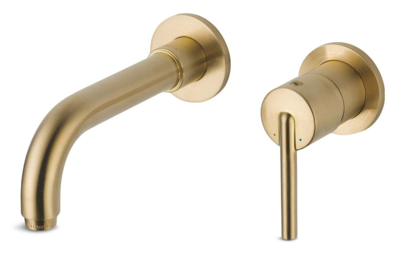 Delta Trinsic 1-H Wall-Mount Lav Faucet Trim, Champagne Bronze K4