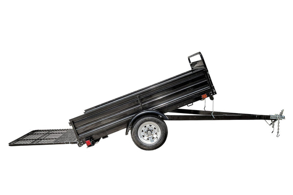 Detail K2 Mighty 5x7 Multi-Utility Boxed Trailer with Drop Down Gate Y0