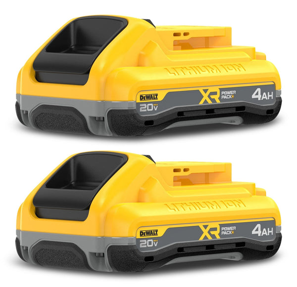 DEWALT 20V MAX XR 4Ah Powerpack Battery with LED Indicator, 2-pk J9