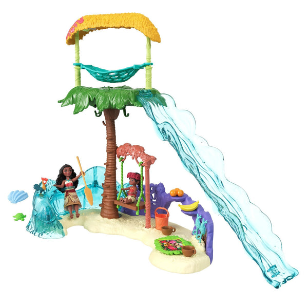 Disney Princess Moana's Island 5-Area Adventure Playset for Ages 4+ U2