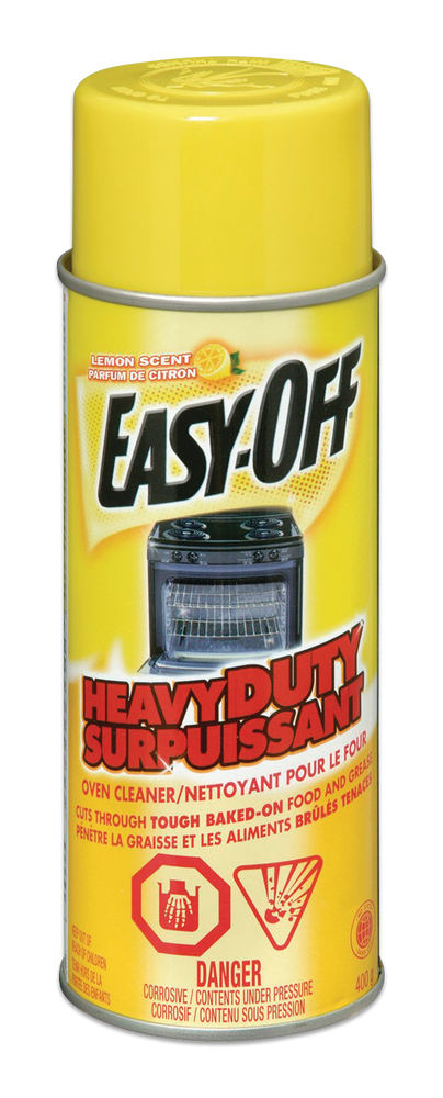 Easy Off Heavy-Duty Oven Cleaner Spray, Lemon Scent, 400-g L5