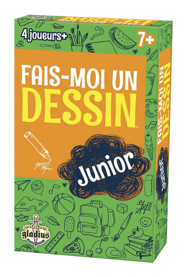 Editions Gladius Fais-moi un dessin Junior, French Edition, Ages 2+ G9