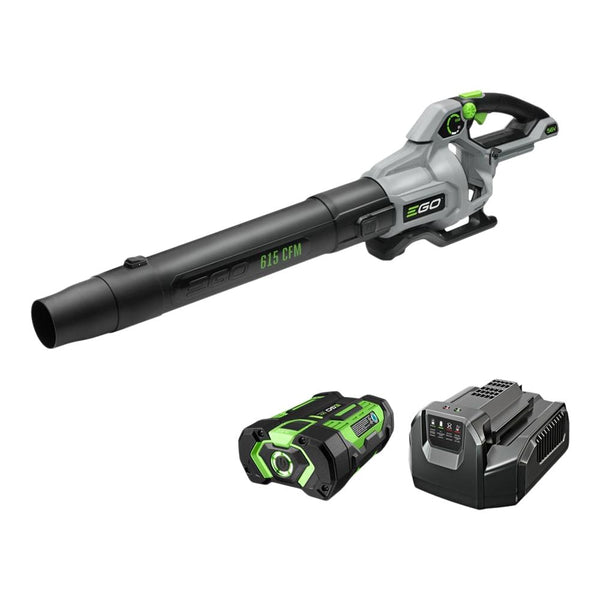 EGO POWER+ 56V Brushless Cordless 615 CFM Leaf Blower, Includes (1) 2.5Ah Battery and (1) 210W Standard Charger, LB6151 Y1