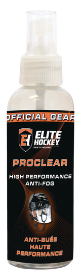 ELITE Hockey Proclear High Performance Visor/Mask Anti-Fog Spray, 140-ml