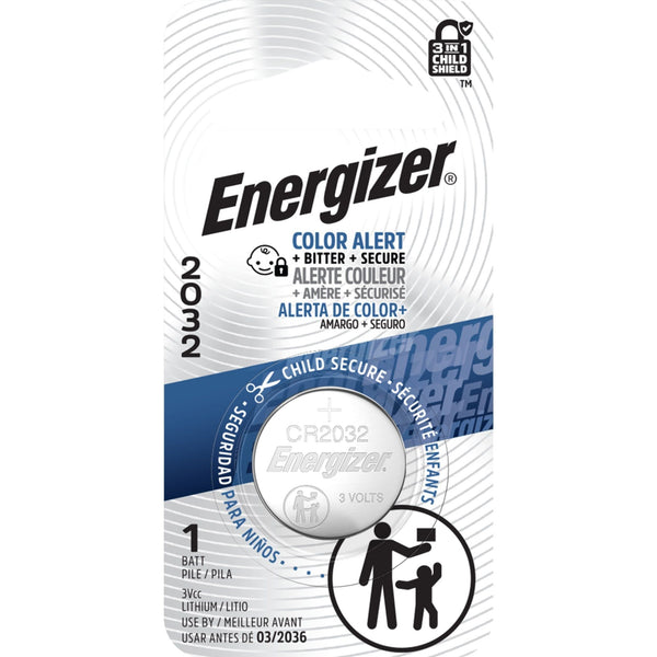 Energizer 1-pk CR2032 3V / 3 Volt Lithium Coin Cell Battery, Long Lasting H0