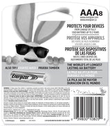 Energizer Max 8-pk AAA Alkaline Batteries, Long Lasting, All Purpose