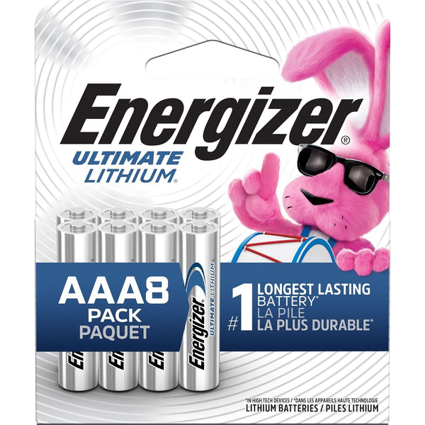 Energizer Ultimate Lithium AAA Batteries, 8-pk A8