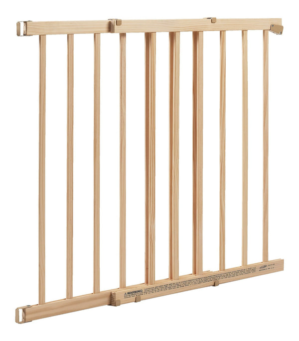 Evenflo Top-of-Stairs Gate, Natural Wood J6