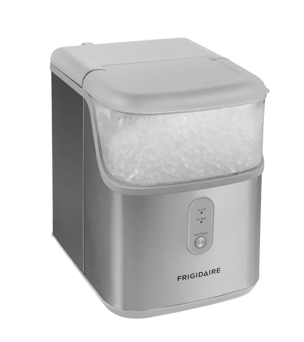 Frigidaire Countertop Soft Nugget Ice Maker, 33-lb/Day, Stainless Steel N1