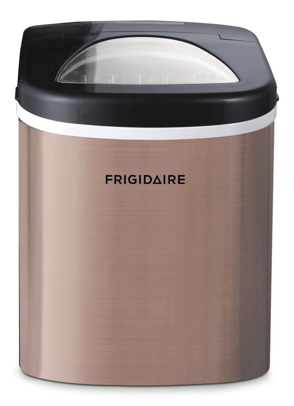 Frigidaire Stainless Steel Bullet Ice Maker, Copper, 2.3-Qt, 26-lb/day C3