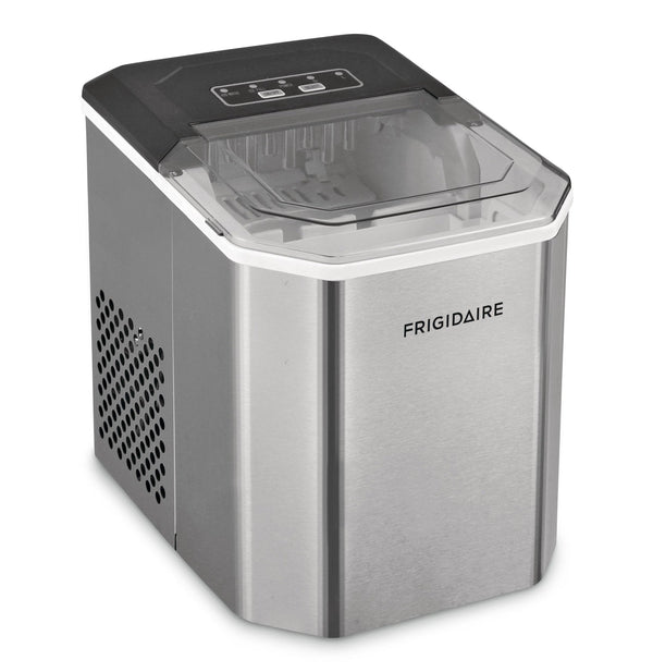 Frigidaire Stainless Steel Countertop Ice Maker with LED Display, 2.3-qt, Silver Q9