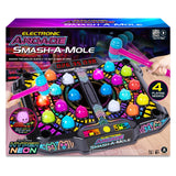 GAME Hyper Neon Series Whack A Mole Electronic Arcade for Ages 6+