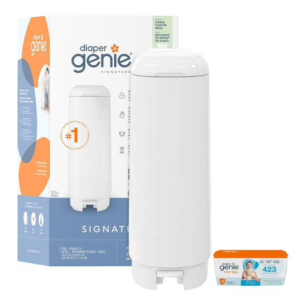 Genie Diaper Pail, 9 Bags N0