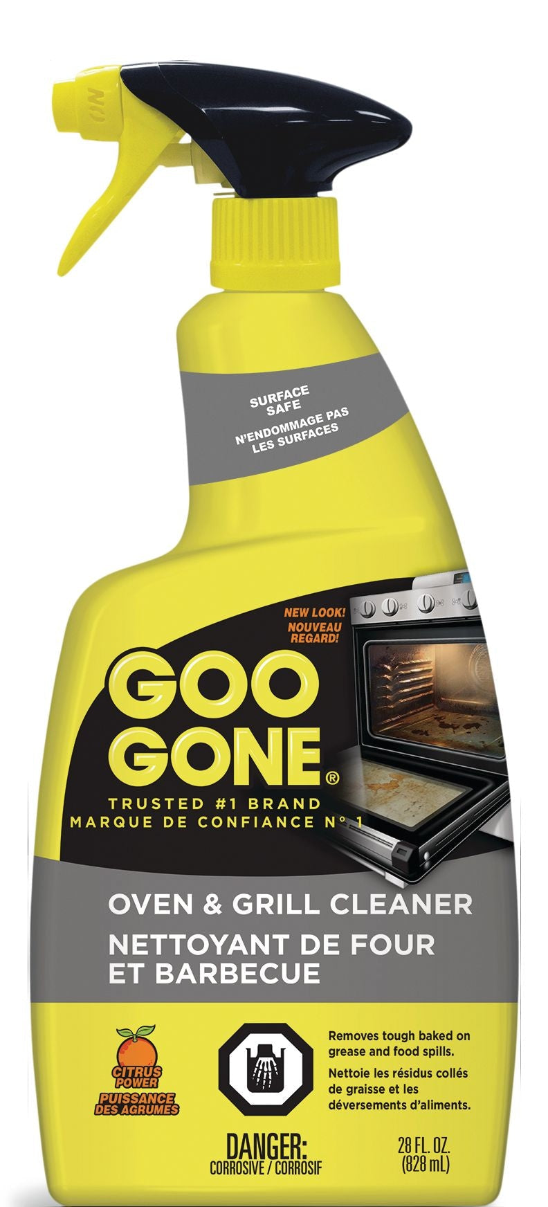 Goo Gone Oven and Grill Cleaner Spray, 828-mL O2