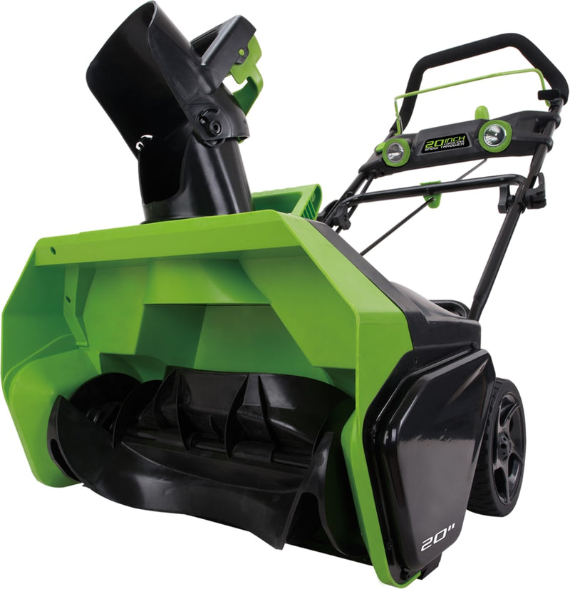 Greenworks 40V Electric Snow Thrower, 20-in, Tool Only K0
